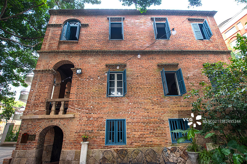 走进福州的近现代历史文化—老仓山洋房及烟台山公园风光图片素材