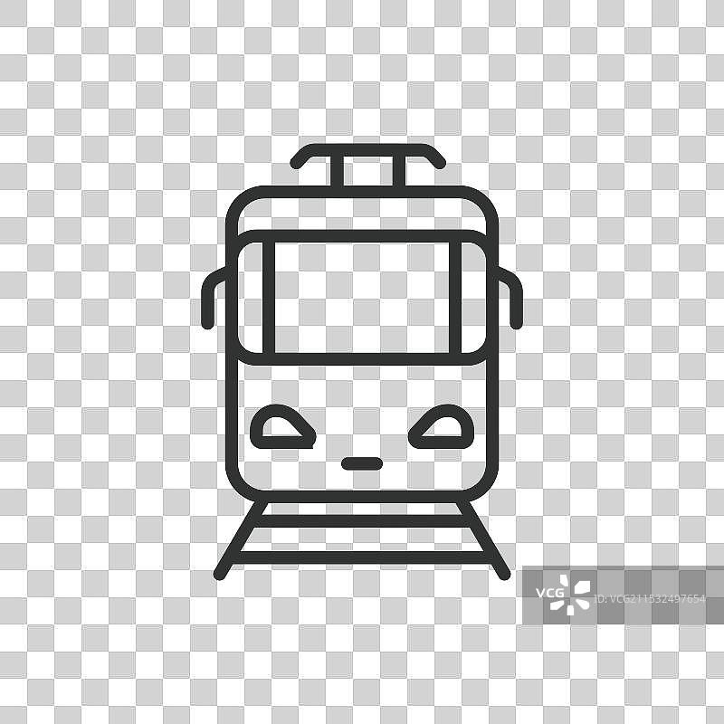 城市有轨电车线路设计图片素材