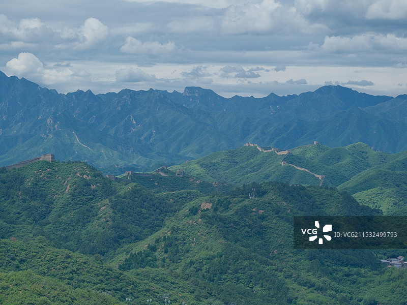金山岭长城图片素材