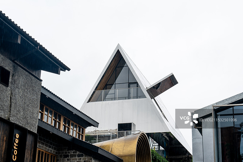 三角建筑图片素材