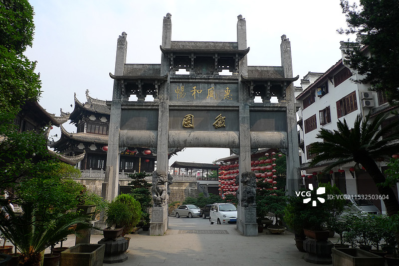 安徽省黄山市歙县徽商故里图片素材