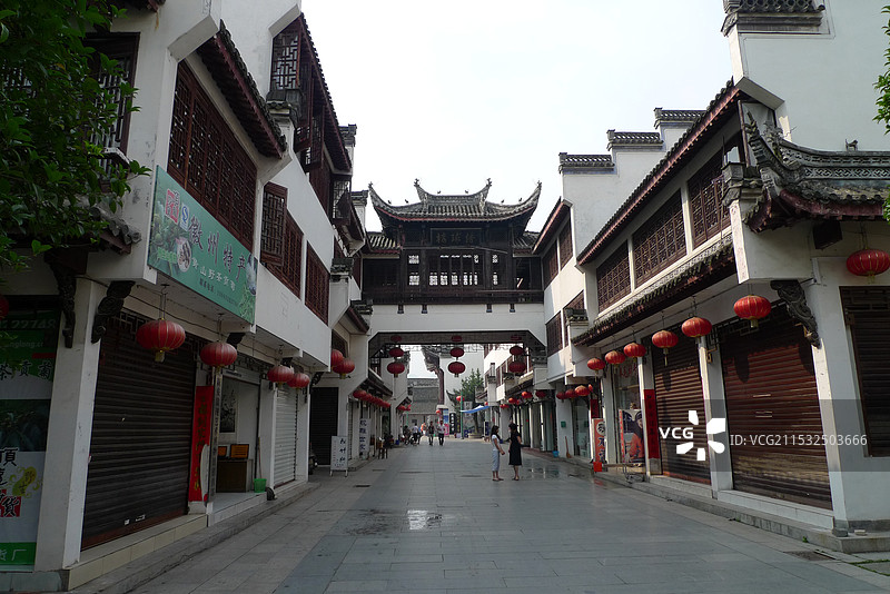 安徽省黄山市歙县徽商故里图片素材