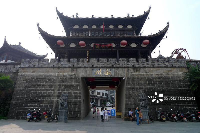 安徽省黄山市歙县徽商故里图片素材