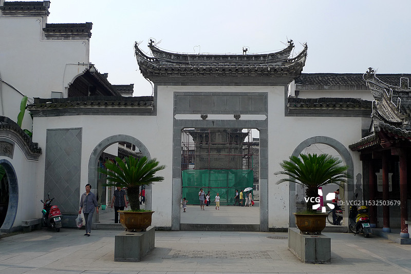 安徽省黄山市歙县徽商故里图片素材