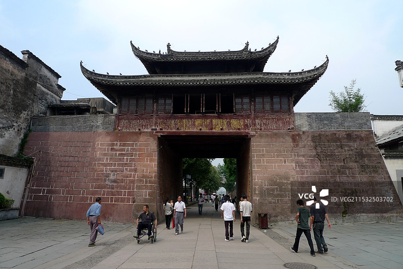 安徽省黄山市歙县徽商故里图片素材