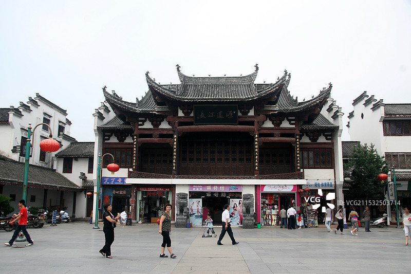 安徽省黄山市歙县徽商故里图片素材