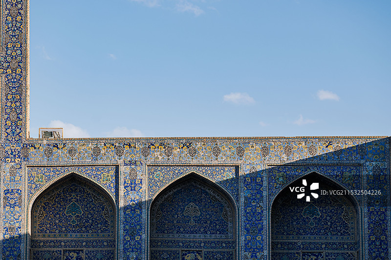 伊朗伊斯法罕伊玛目清真寺图片素材