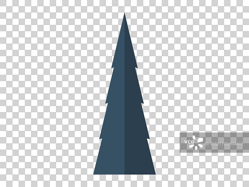 树木的复杂形状和叶子的图案图片素材