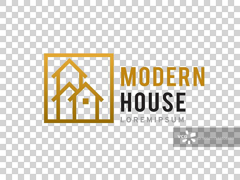 房屋标志符号或图标模板图片素材