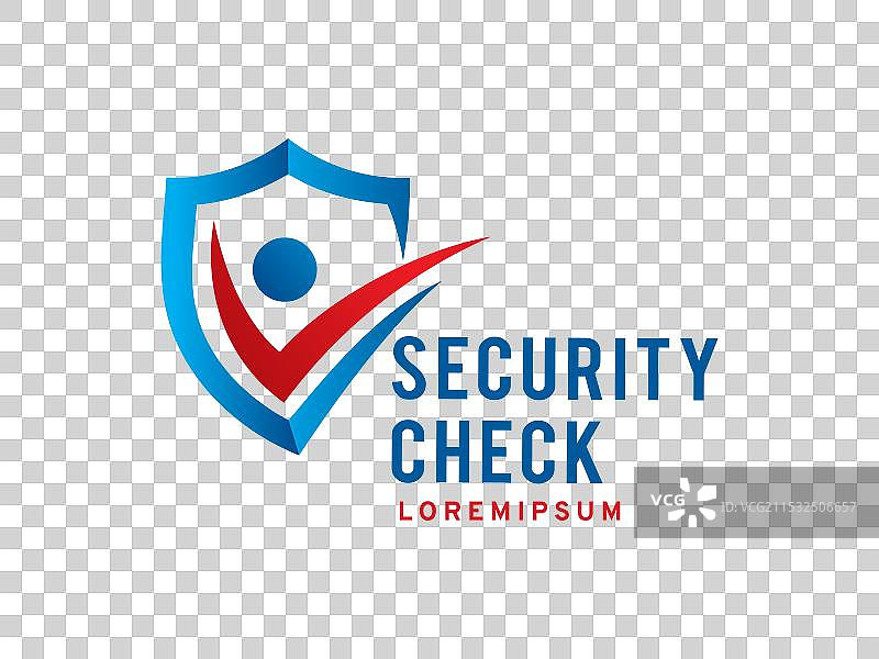 安全检查标志符号或图标模板图片素材