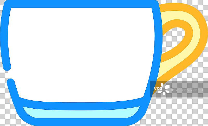 杯子玻璃包装颜色图标图片素材