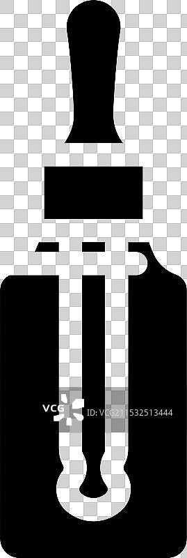 瓶子滴管玻璃包装图标图片素材