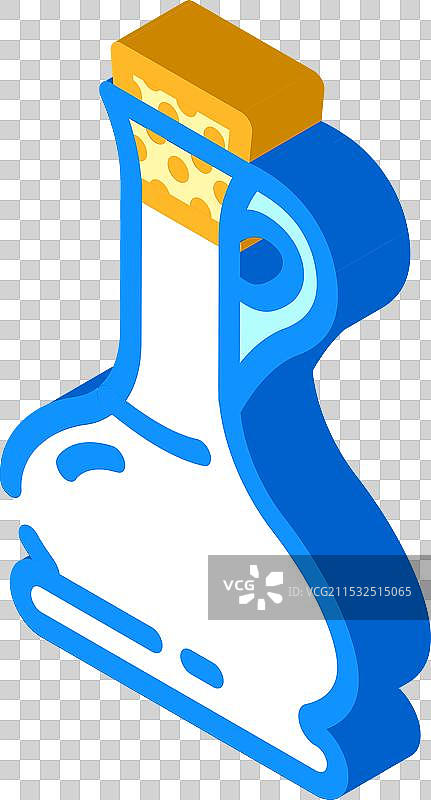 油瓶玻璃包装等距图标图片素材