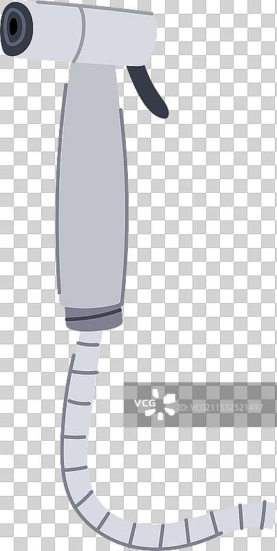 浴室喷嘴卡通图图片素材