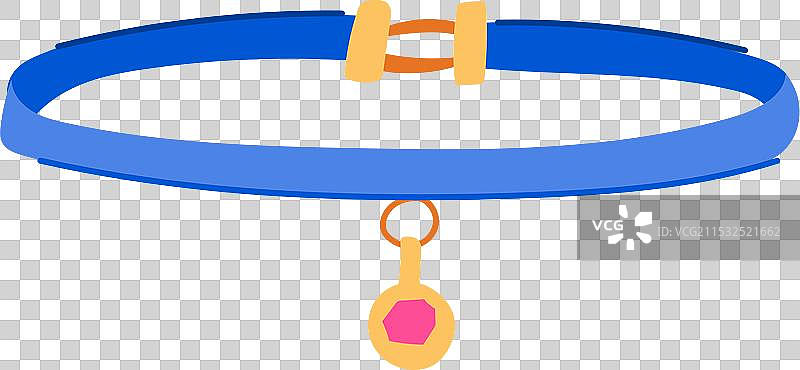 女性时尚项圈卡通图案图片素材