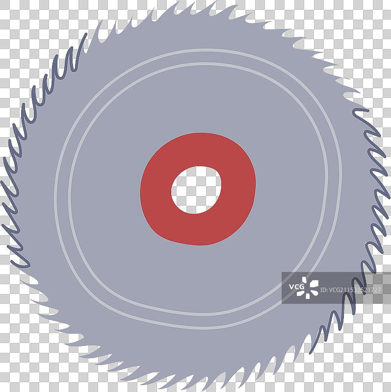 牙齿圆锯片卡通图案图片素材