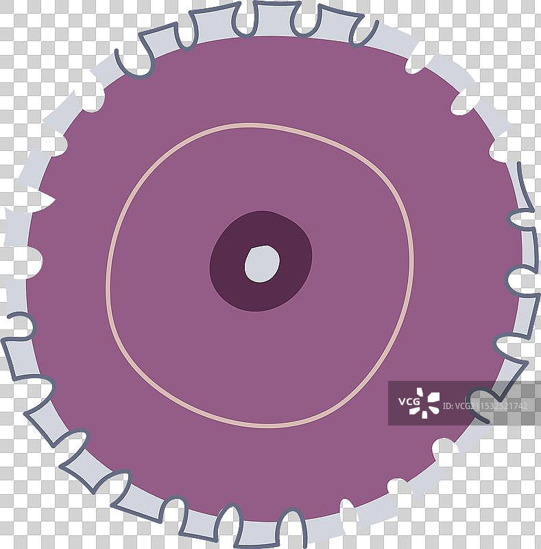 耐用的圆锯片卡通图案图片素材