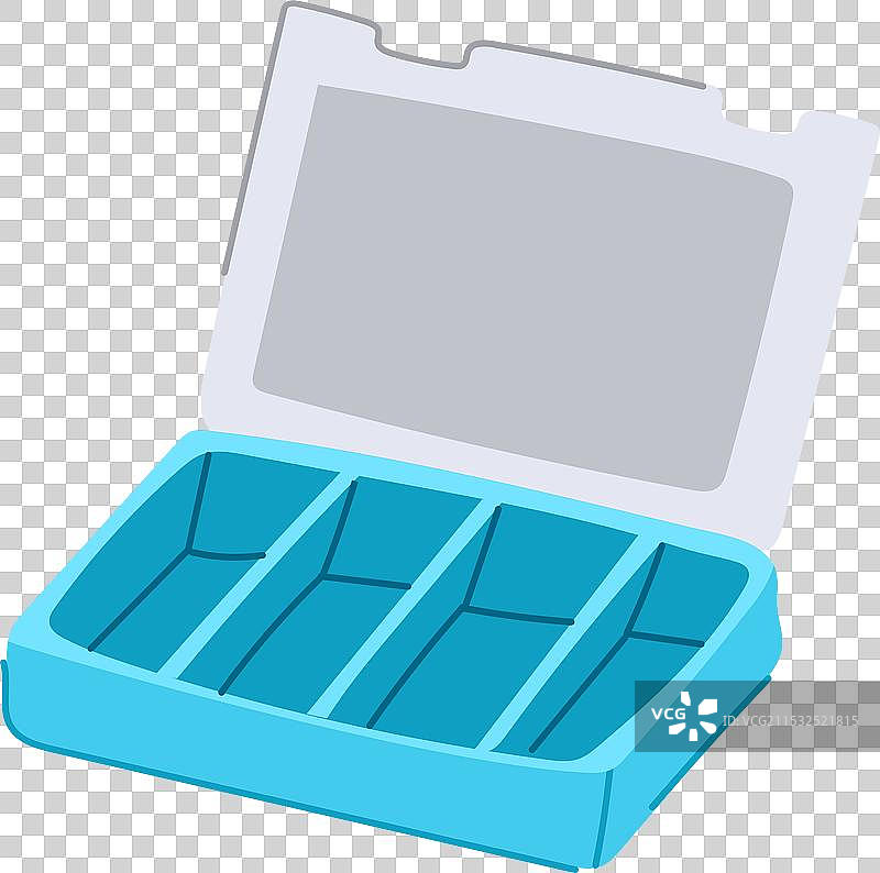 卡通风格的手工艺收纳篮图片素材