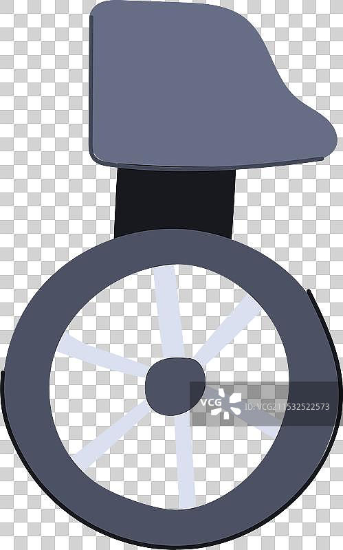 行李箱轮子的卡通图案图片素材