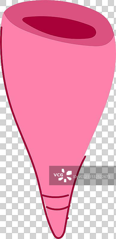 卫生月经杯卡通图图片素材