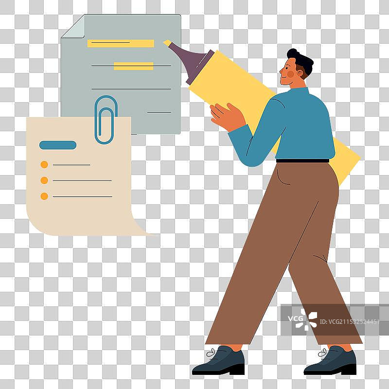 多元化的商人扁平化设计图片素材