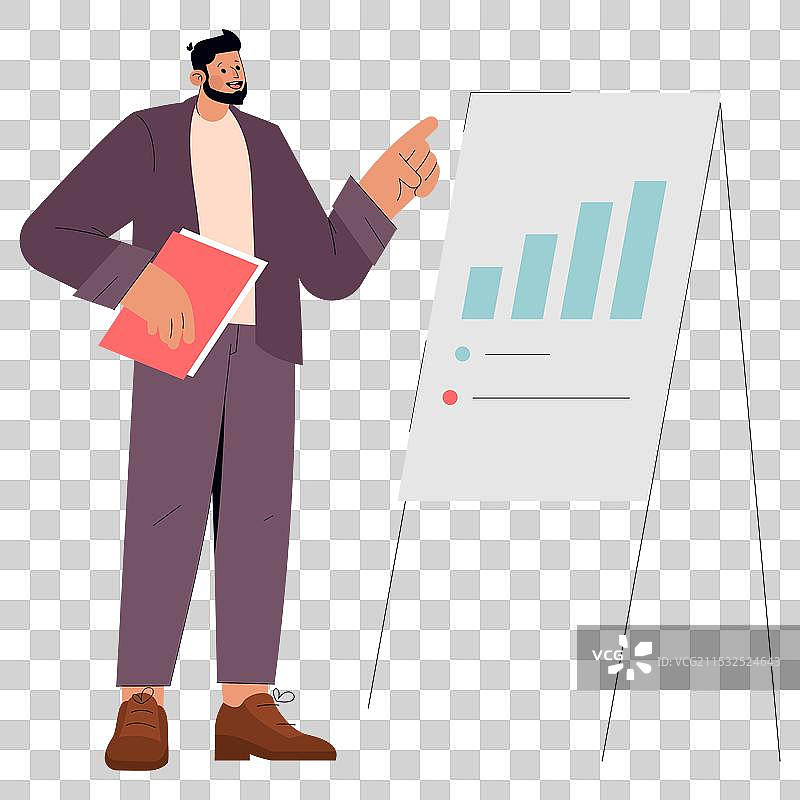 多元化的商人扁平设计图片素材