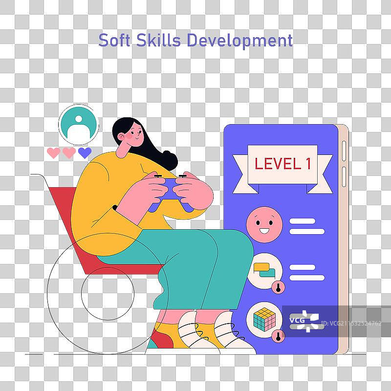 成人教育平面图图片素材