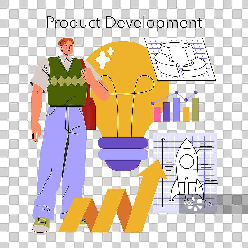 商业创业扁平设计图片素材