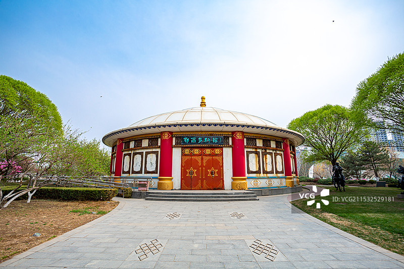 鄂尔多斯馆  北京园博园图片素材