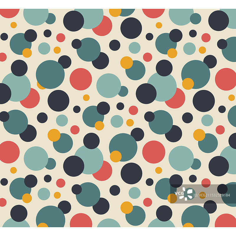 抽象复古波点图案图片素材