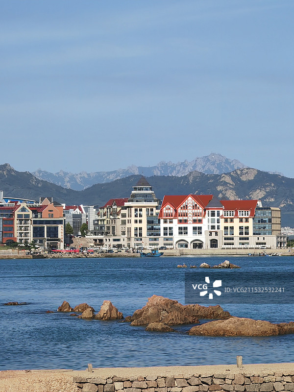 小麦岛图片素材