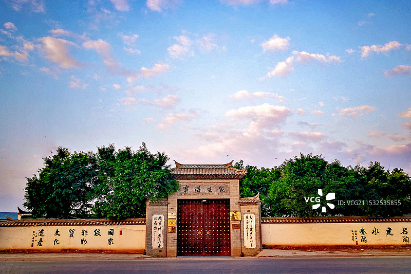 民居大院图片素材