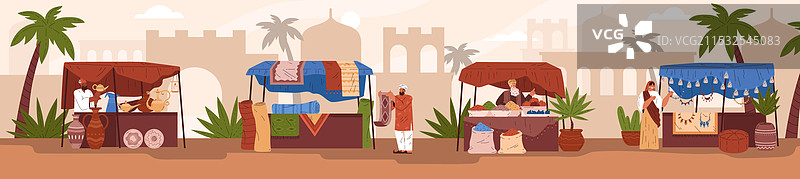 东方集市图片素材