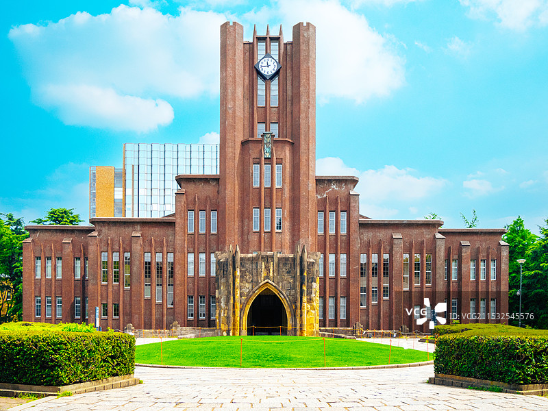 东京大学代表式建筑摄影图片素材