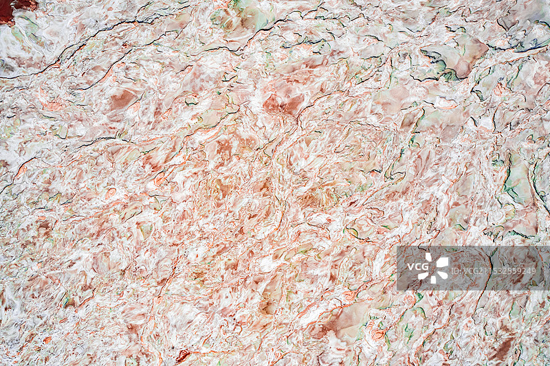 辽宁辽阳尾矿库景观航拍图片素材