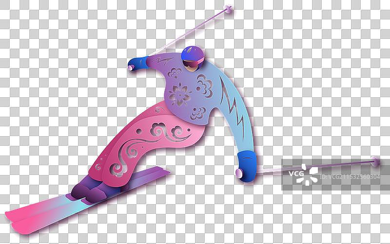 高山滑雪图片素材