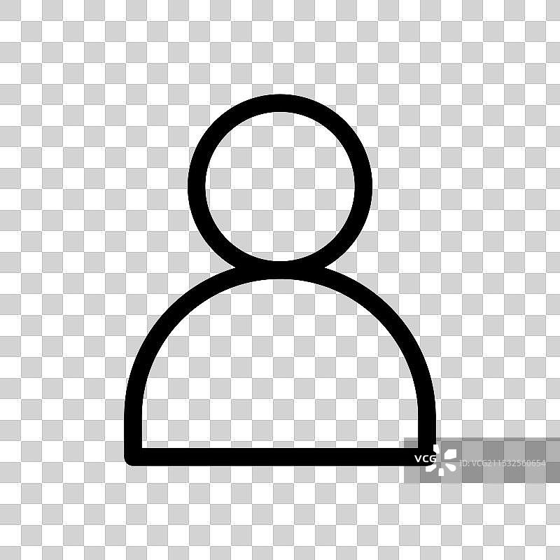 用户图标集 社交资料头像符号 人物图片素材