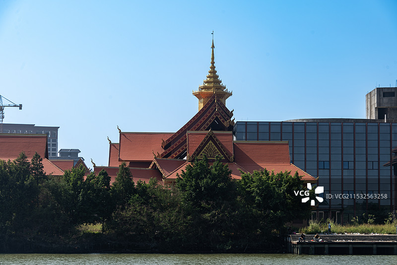 广东东莞麻涌华阳湖国家湿地公园图片素材