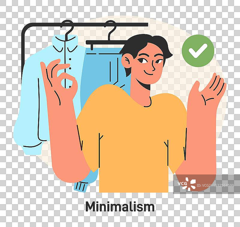 胶囊衣橱套装角色选择或收集图片素材