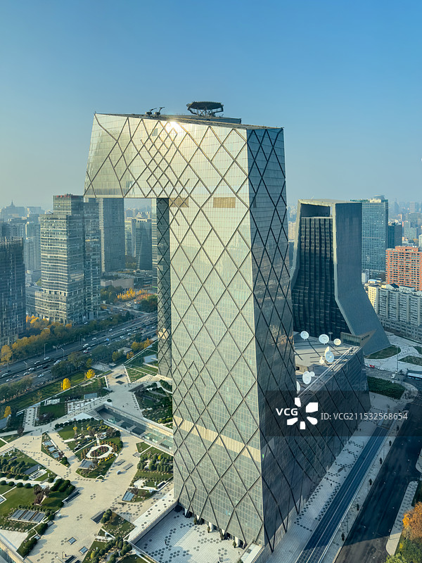 北京地标建筑中央电视台图片素材