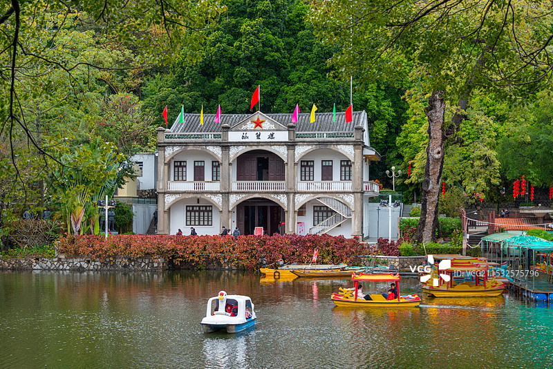 潮州市西湖公园旅游景区图片素材