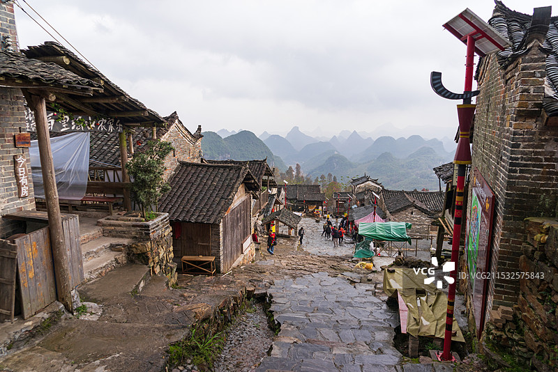 清远市南岗千年瑶寨景区图片素材