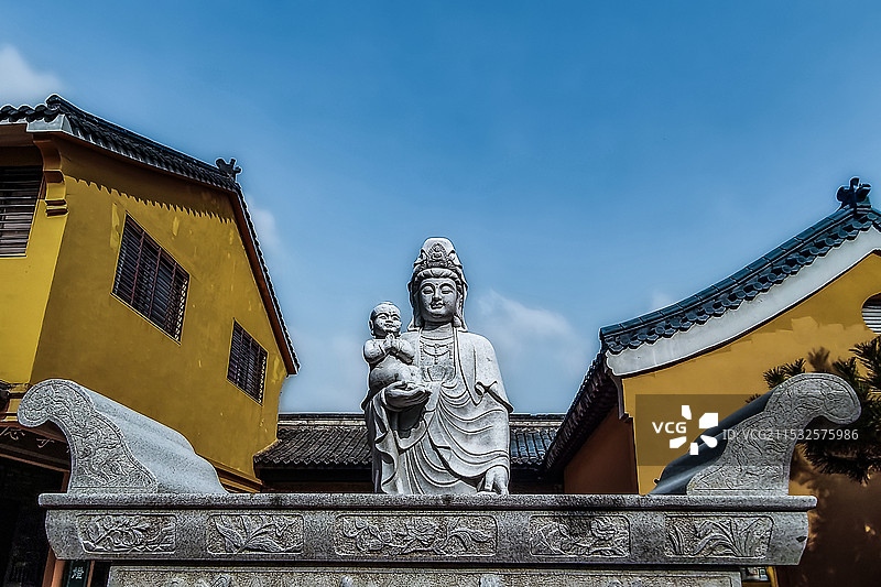 盐城射阳县息心寺景区图片素材