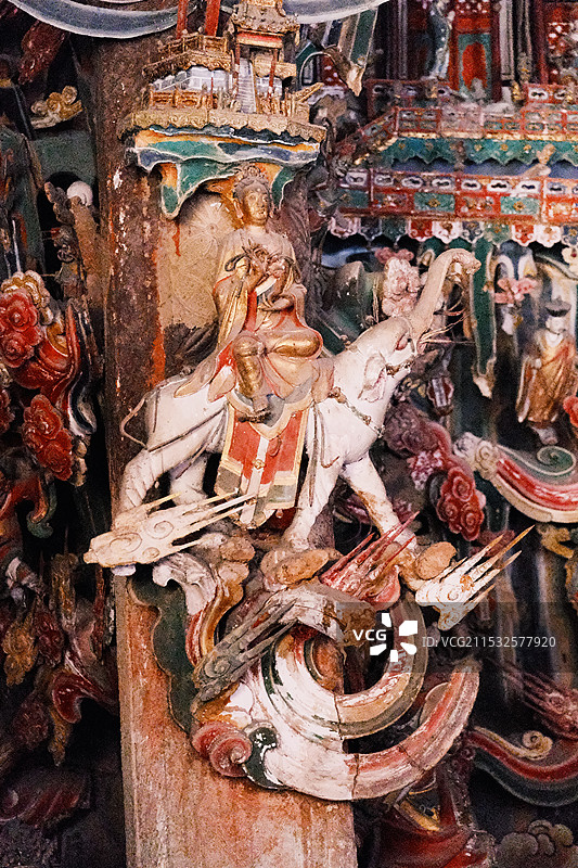 山西长治观音堂图片素材