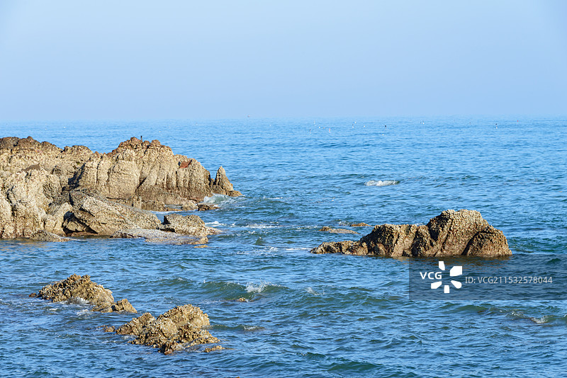 防城港江山半岛白浪滩旅游景区图片素材