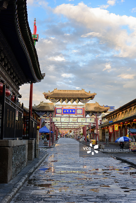 西宁湟源丹噶尔古城景区图片素材