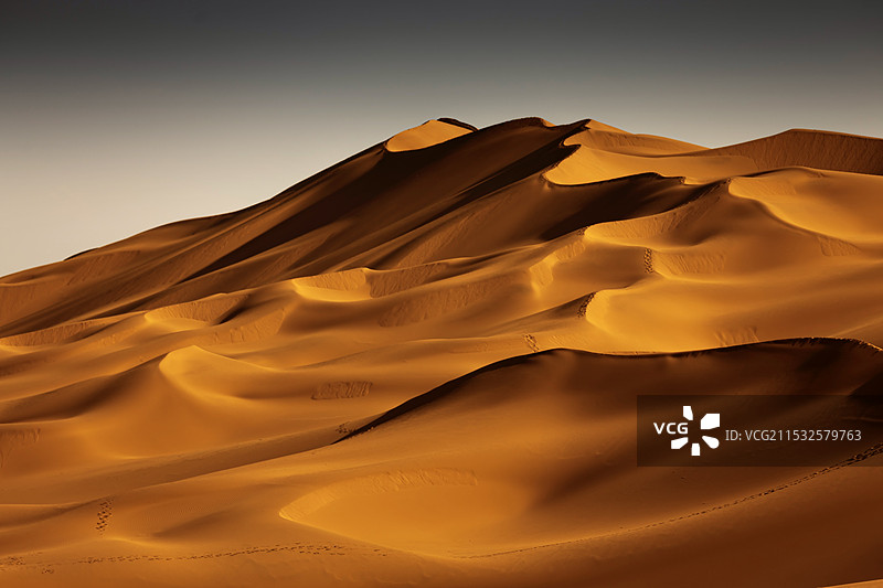 库木塔格沙漠图片素材