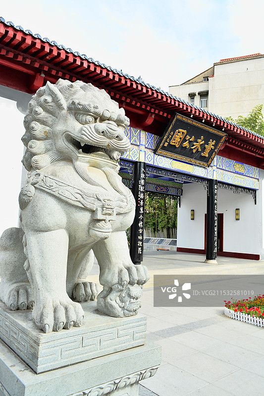 孝感市董永公园图片素材