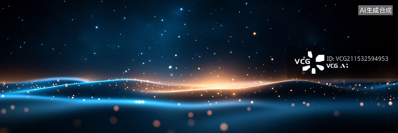 【AI数字艺术】科技概念背景图片素材