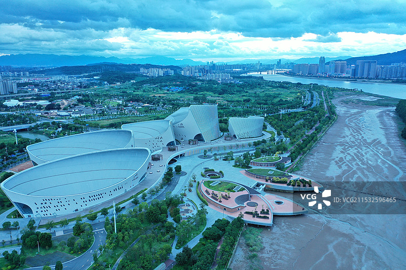 福建省艺术中心图片素材